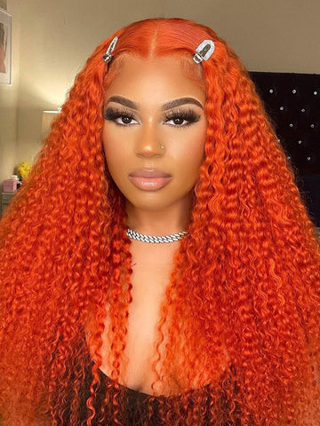 Glam Color Collection Curly 13X4 Lace Front Wig