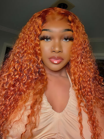 Color Pop Color Collection Curly 13X4 Lace Front Wig