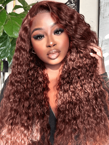 Color Pop Color Collection Reddish Brown Hair Straight Wig