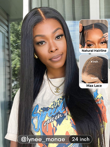 Luxury Human Hair Collection Straight Wig