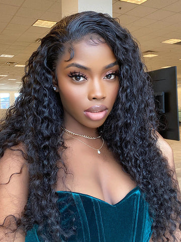 Signature Human Hair Collection Wavy 13X4 Lace Front Wig