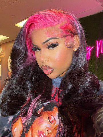 Premium Human Hair Collection Wavy Lace Front Wig 100% Human Hair