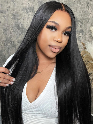 Flawless Lace Front Collection 5x5 Lace Closure Wigs Straight 4X4 Lace Closure Wig