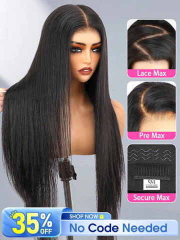 Seamless Lace Front Collection Straight Lace Front Wig