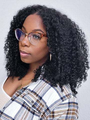 Iconic No Lace Wigs Collection Glueless Human Hair Wigs Straight Wig Wear & Go Glueless