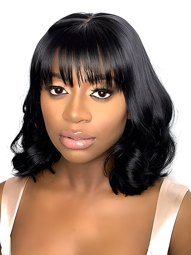 Classic Short Length Collection Curly Bob Wig
