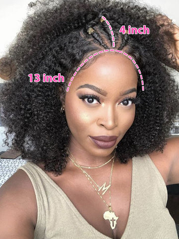 Classic Straight Collection Kinky Straight Straight Wig