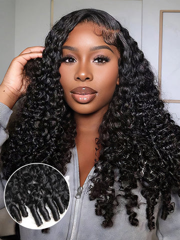 Premium Synthetic Collection Pre Bleached Wear Go Wigs Straight Wig