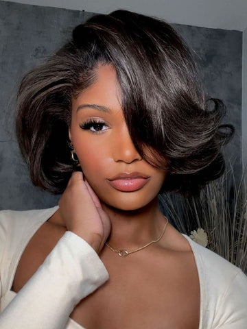 Classic Synthetic Collection Straight Pre-Bleached Knots Wig