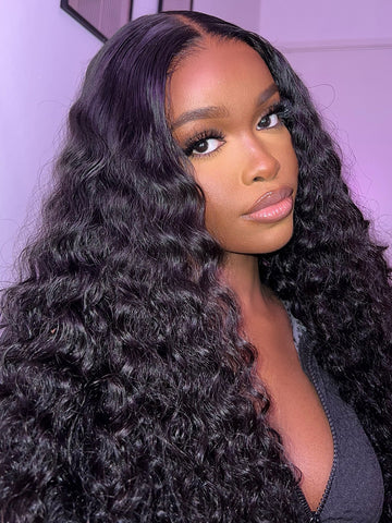 Soft Wave Wavy Collection Water Wave Wigs Wavy 4X4 Lace Closure Wig